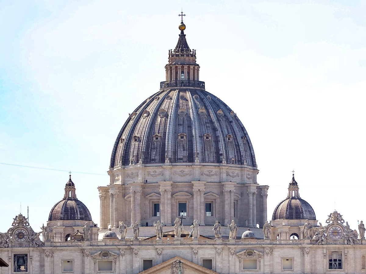 Basílica de San Pedro y la plaza del Vaticano